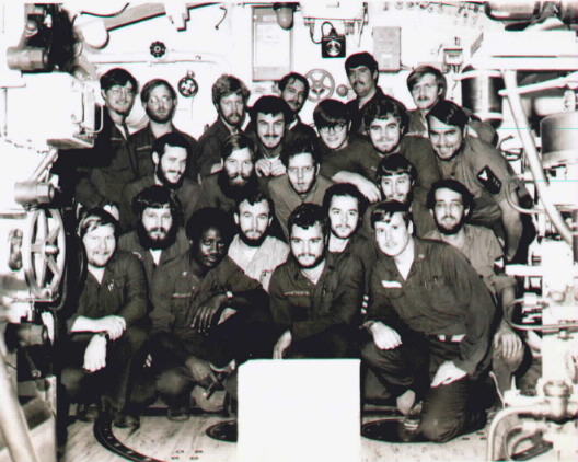 Bernie’s Team Circa 1975 on the USS Bancroft